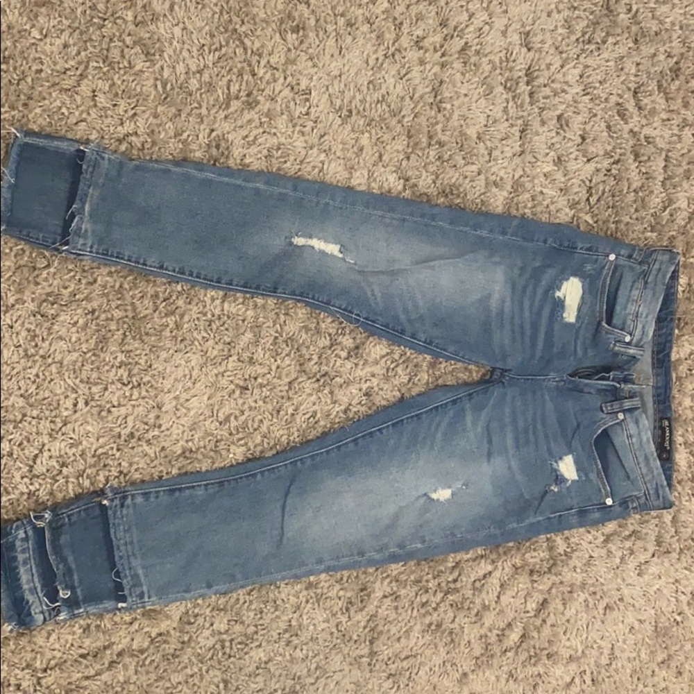 Blank NYC Intro Layered Hem Jeans / Size 26